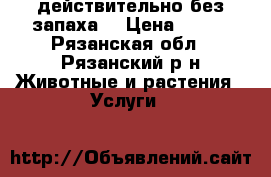 действительно без запаха! › Цена ­ 100 - Рязанская обл., Рязанский р-н Животные и растения » Услуги   